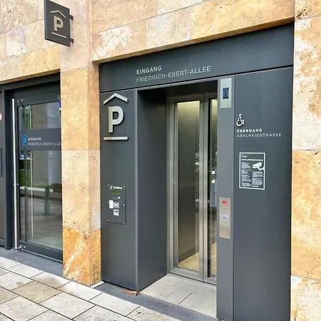 Raum2go - No1 Modernes Ruhiges 2-schlafzimmer & Park * Wiesbaden