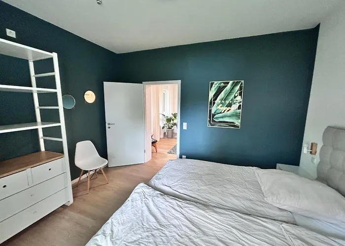 Raum2go - No1 Modernes Ruhiges 2-schlafzimmer City&park * Wiesbaden